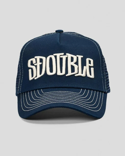 Mid-Block Curved Peak Trucker Cap