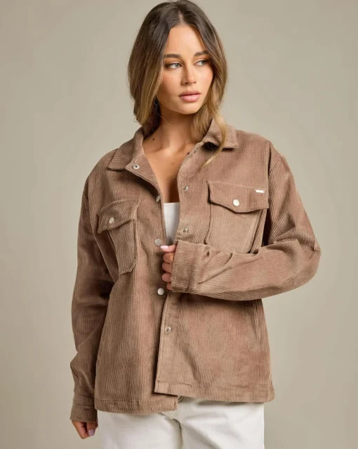 Mila Cord Shacket