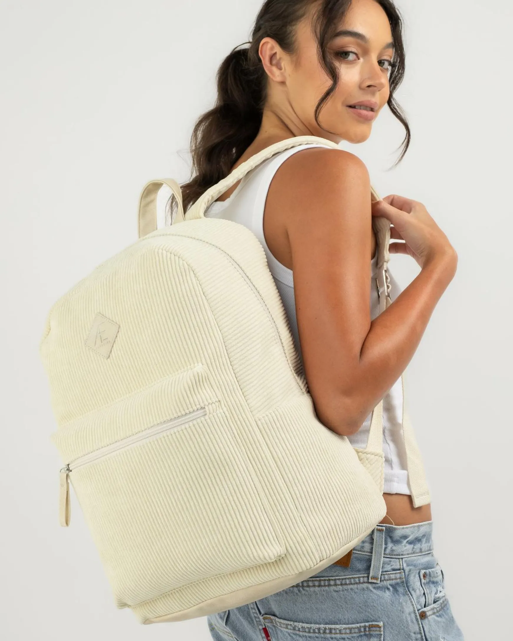 Milan Cord Backpack