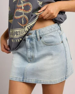 Mini Denim Skirt