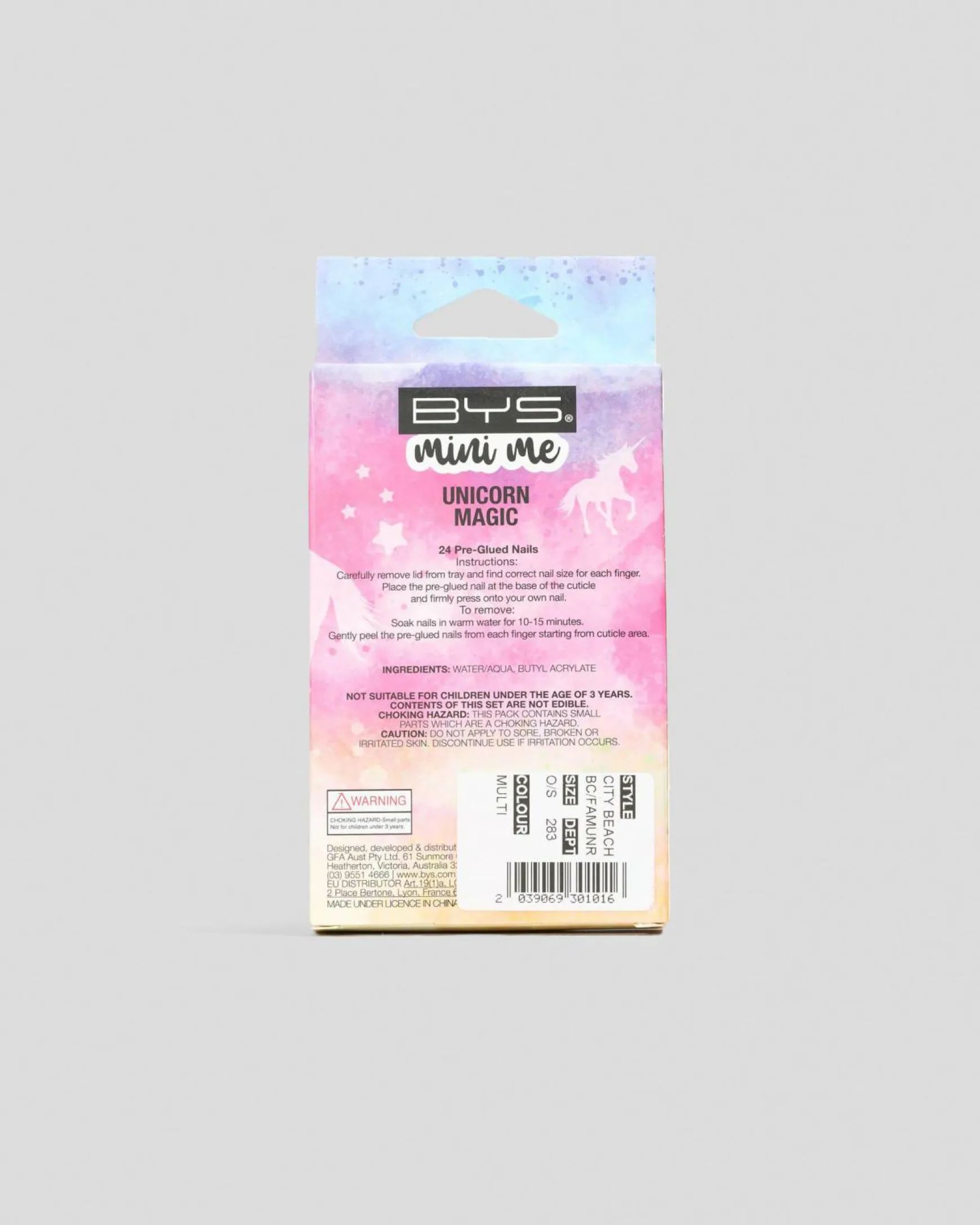 Mini Me Unicorn Magic Press On Nail Pack