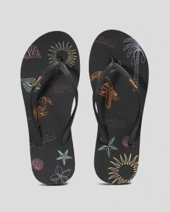 Mixed Bloom Thongs