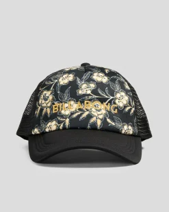 Moon Bloom Trucker Cap