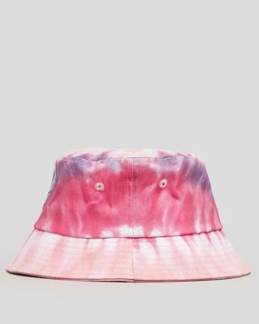 Moon Dot Tie Dye Bucket Hat