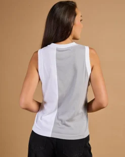 Moto-X Blocked Tank Top