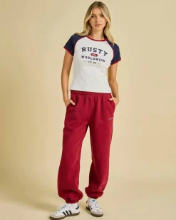 Mr. Worldwide Raglan Ribbed Skimmer T-Shirt
