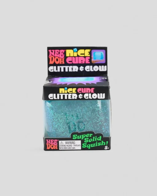 Nee Doh Nice Cube Glitter & Glow