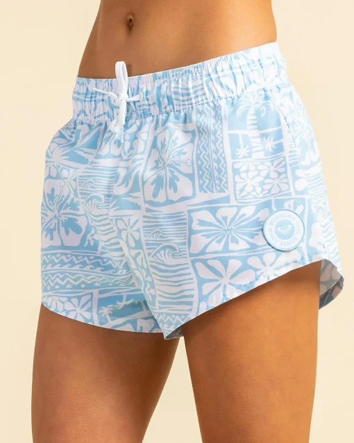 No Bad Waves Printed 2" Board Shorts