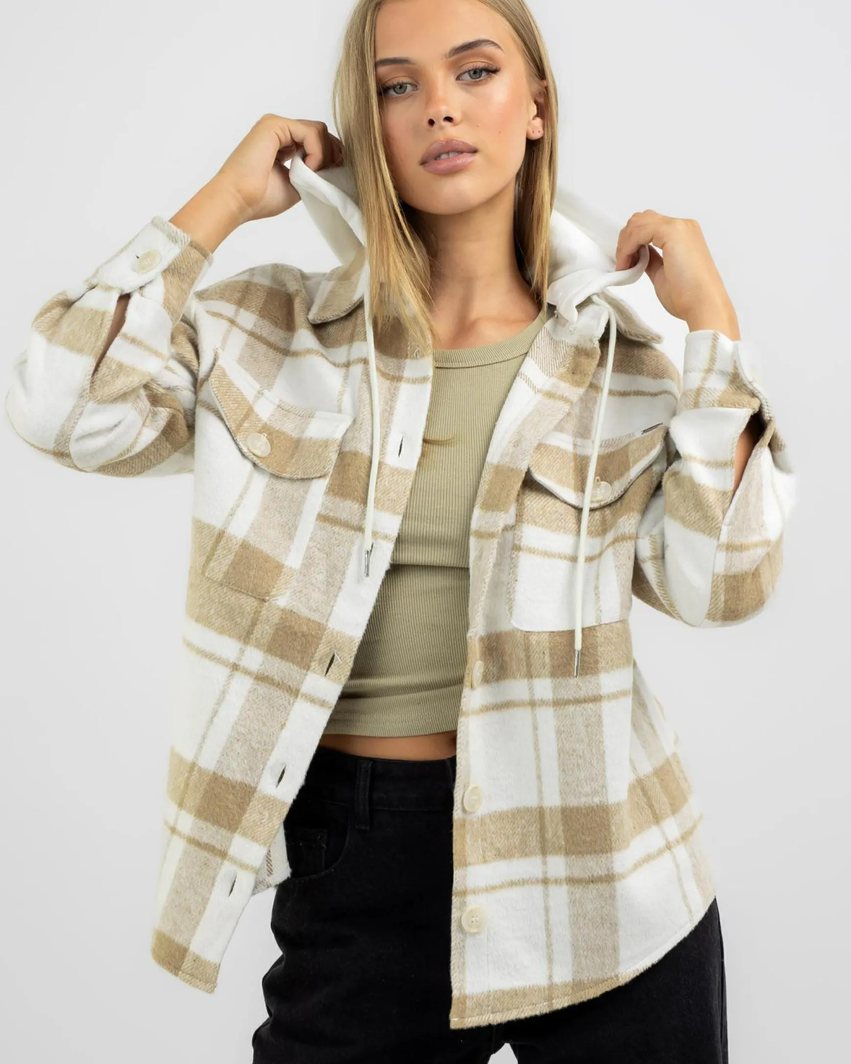 Noah Hooded Shacket