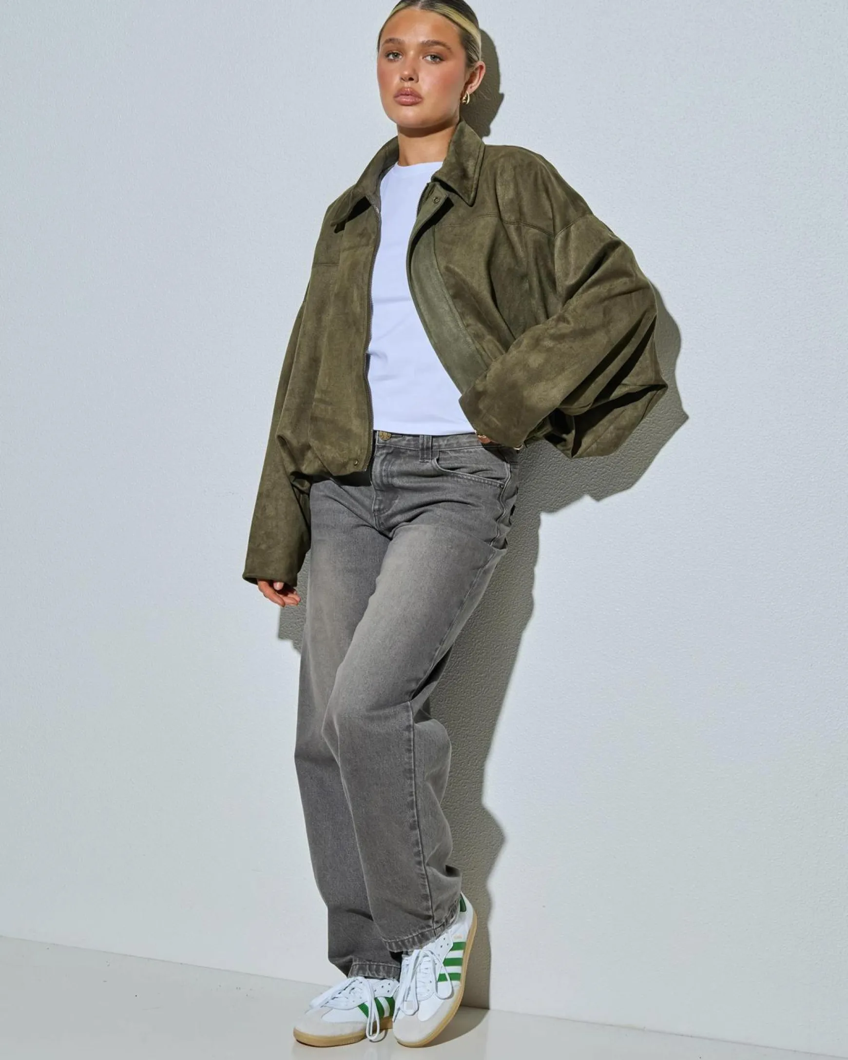 Oliver Faux Suede Jacket