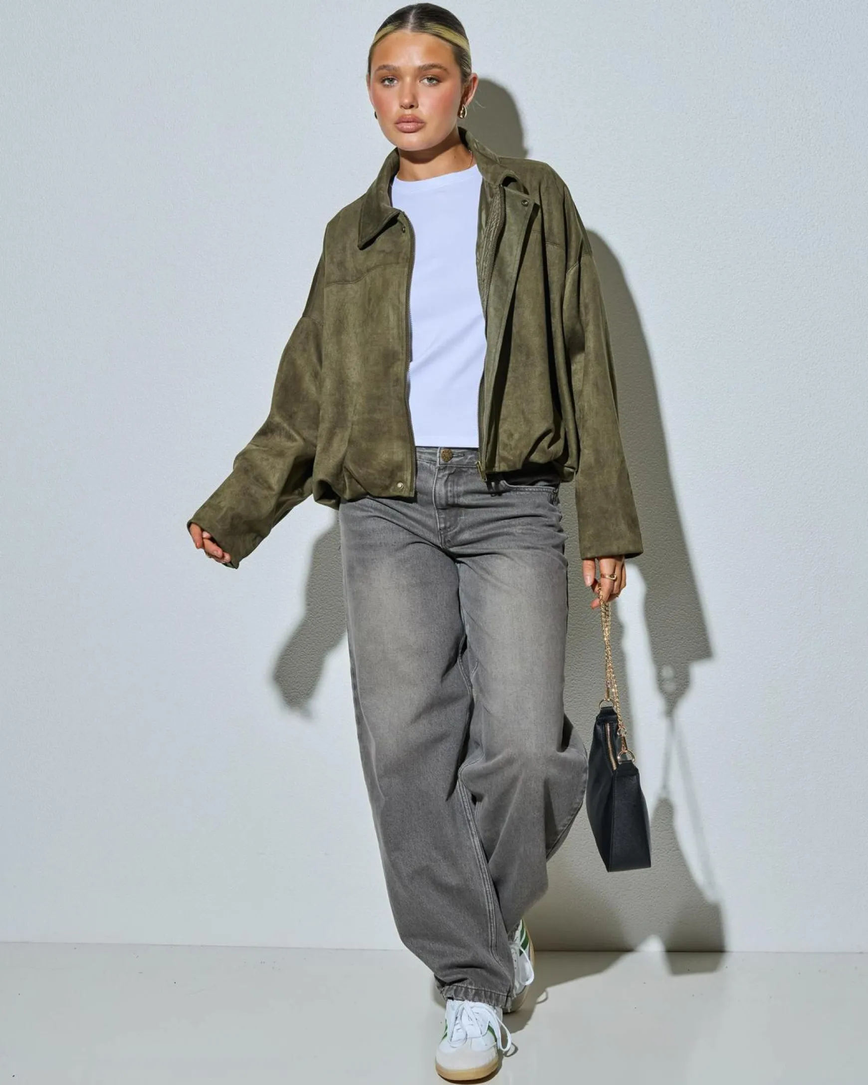 Oliver Faux Suede Jacket