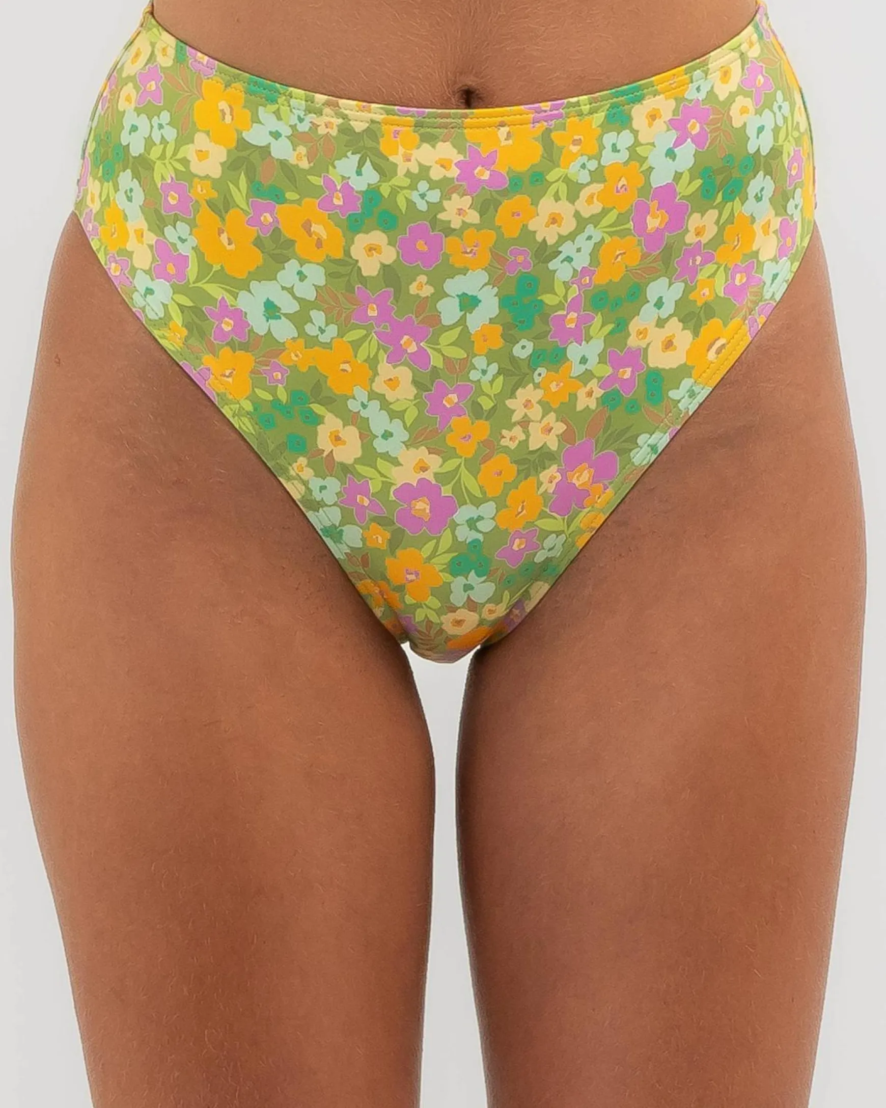 On The Bright Side Maui High Waisted Bikini Bottom