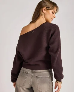 Ophelia Off Shoulder Knit Jumper