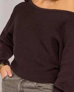 Ophelia Off Shoulder Knit Jumper