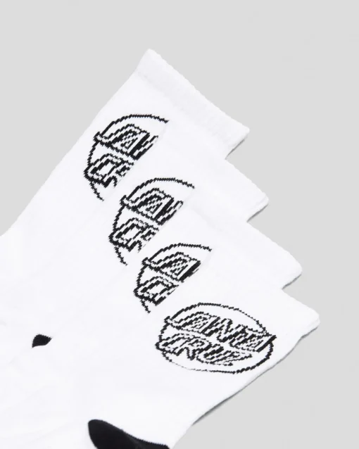 Opus Dot Crew Socks 4 Pack