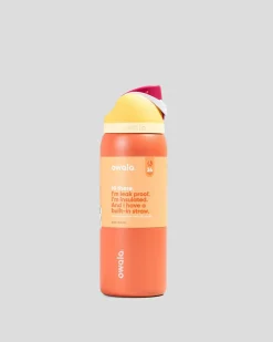 32oz FreeSip Stainless Steel Water Bottle
