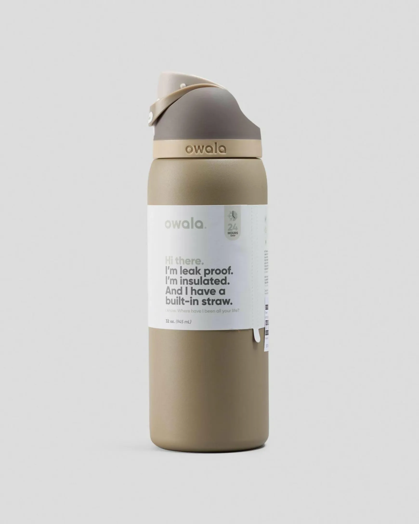 32oz FreeSip Stainless Steel Water Bottle