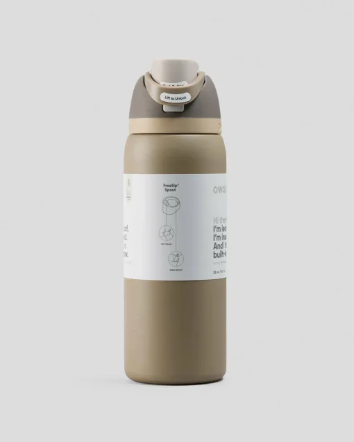 32oz FreeSip Stainless Steel Water Bottle