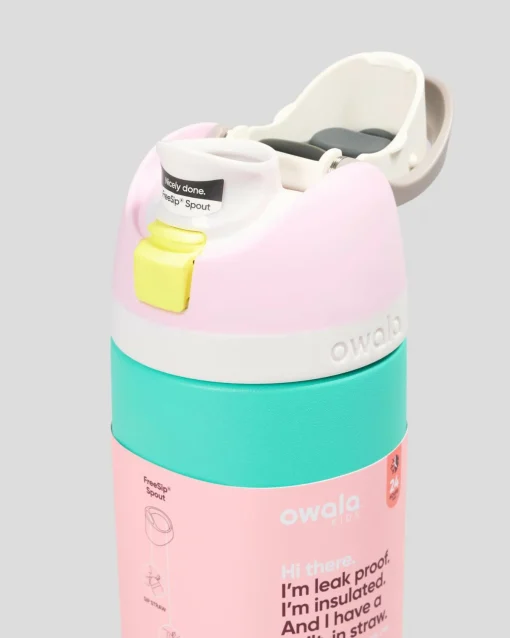 16oz FreeSip Stainless Steel Water Bottle