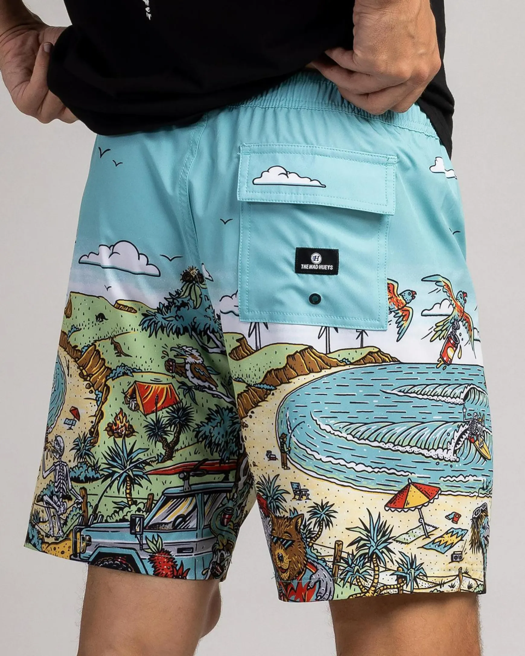 Oz Straya Volley Shorts