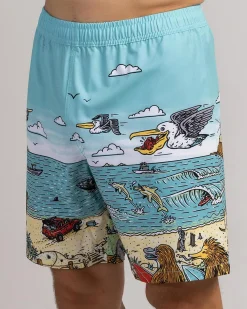 Oz Straya Volley Shorts
