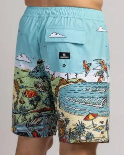 Oz Straya Volley Shorts