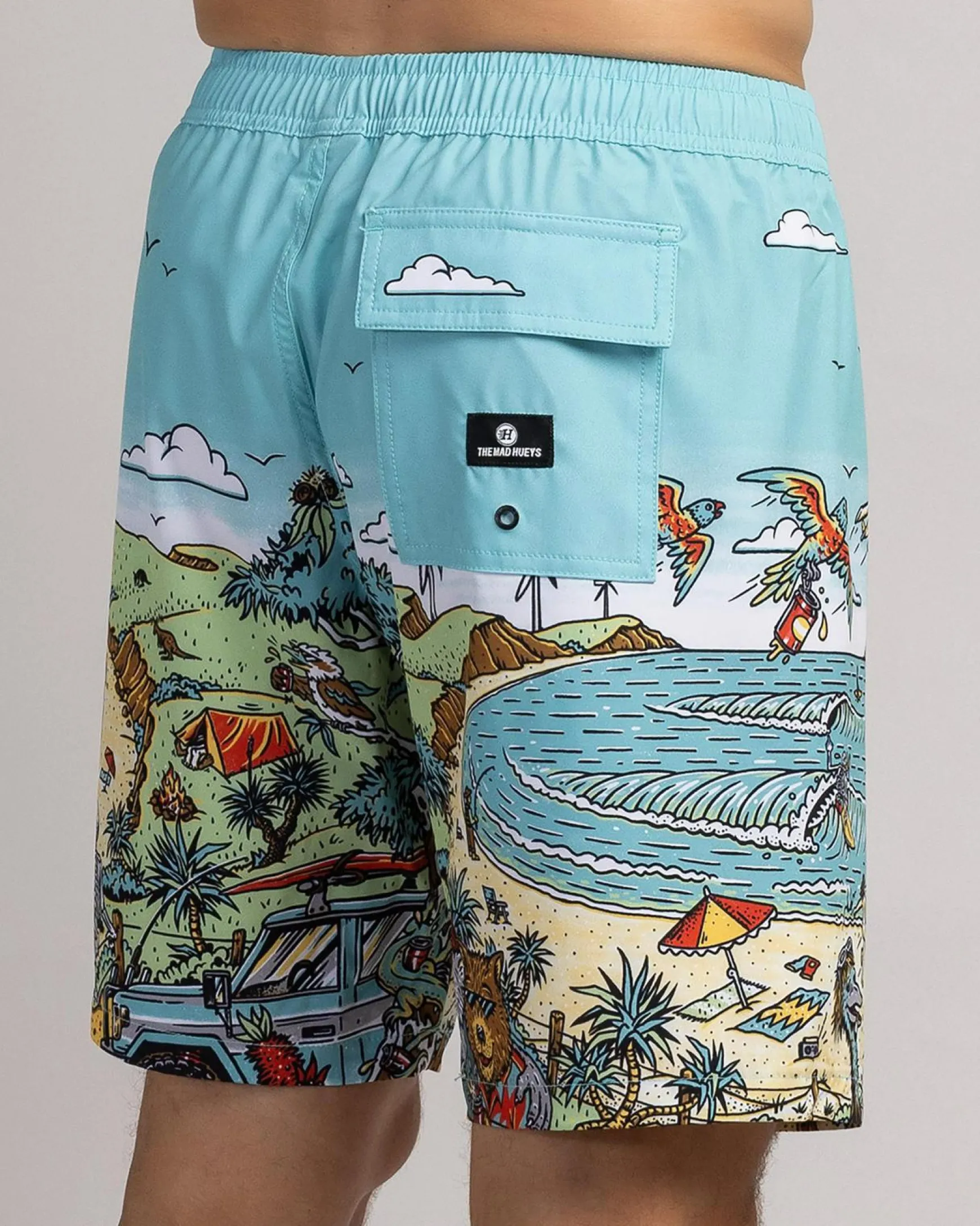 Oz Straya Volley Shorts