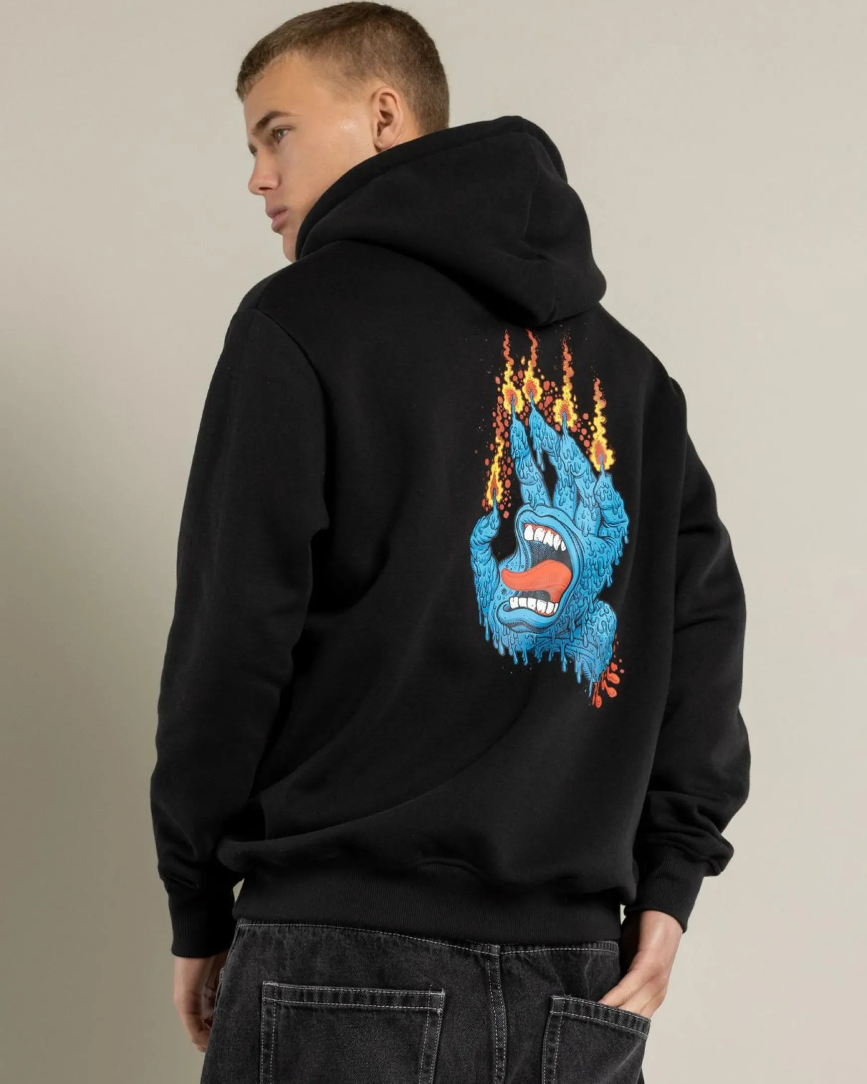 Pace Ritual Hand Mono Strip Hoodie