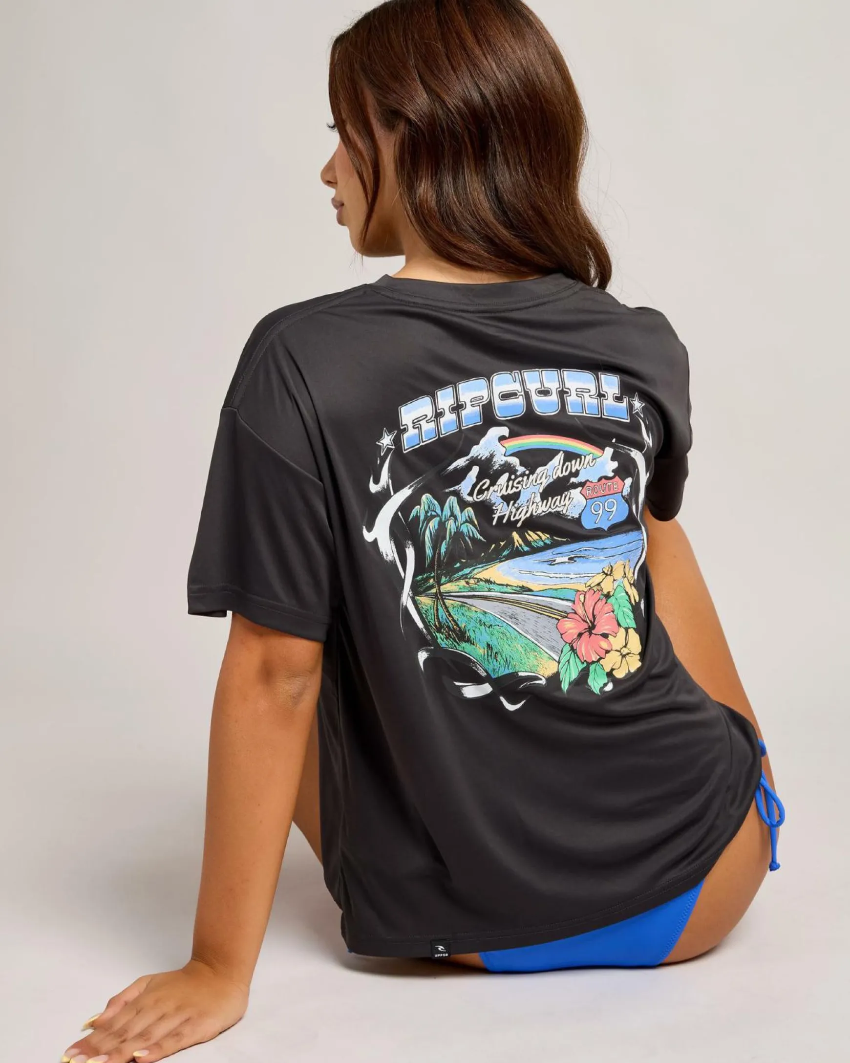 Pacific Rider Short Sleeve Surflite Rash Vest