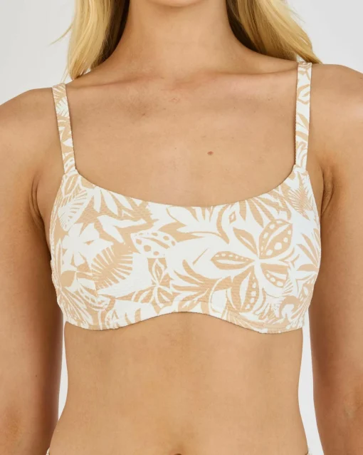 Palm Palm Hidden Underwire D Cup Bikini Top