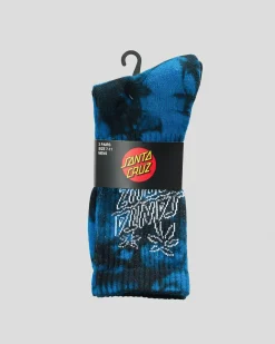 Palm Stack Crew Socks 2 Pack