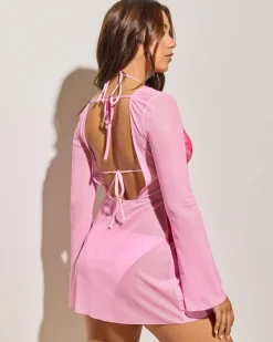 Paradise Mesh Cover Up