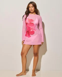 Paradise Mesh Cover Up
