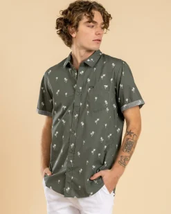 Paradise Palms Short Sleeve Shirt