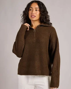 Payton Half Zip Knit Jumper