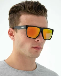 Peccant Rubber Polarised Sunglasses