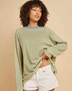Poppi Stripe Long Sleeve Top