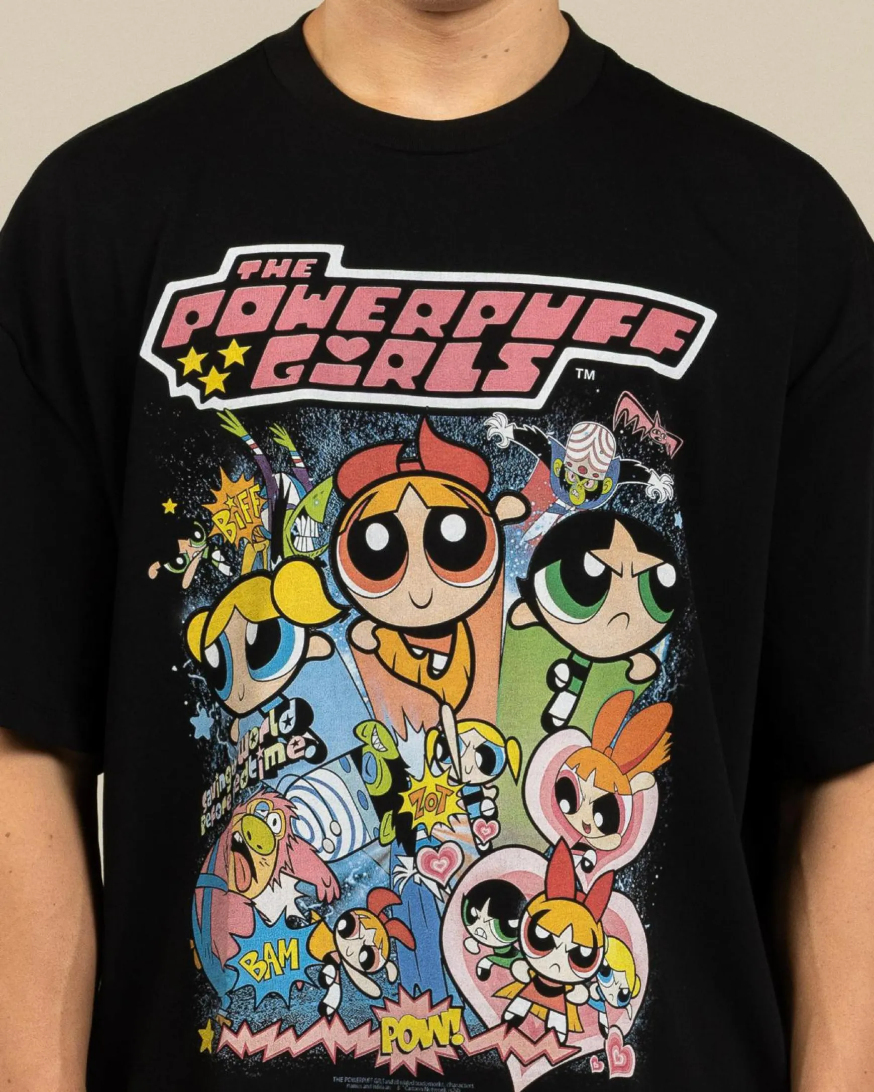 Powerpuff Girls Vintage Oversized T-Shirt