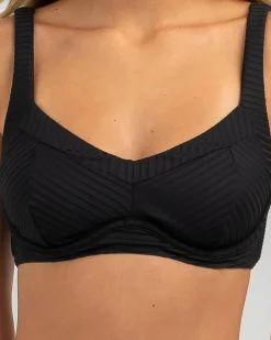 Premium Surf Crop Bikini Top