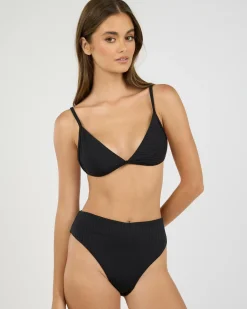 Premium Surf Retro High Waisted Bikini Bottom