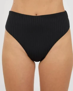 Premium Surf Retro High Waisted Bikini Bottom