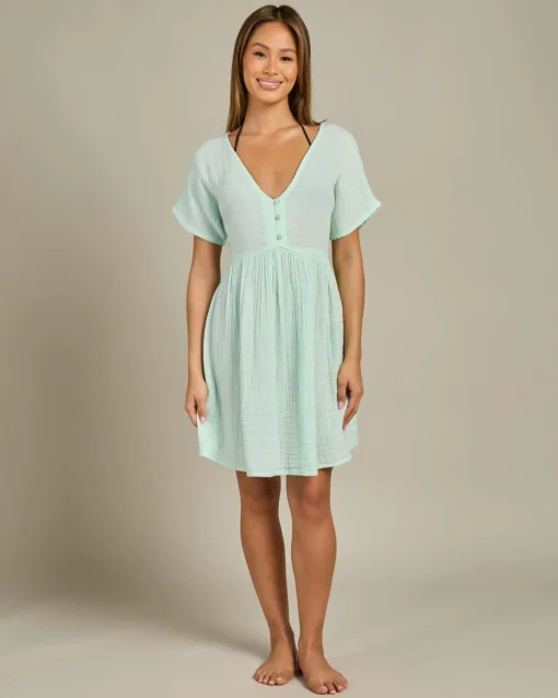 Premium Surf Short Sleeve Dress