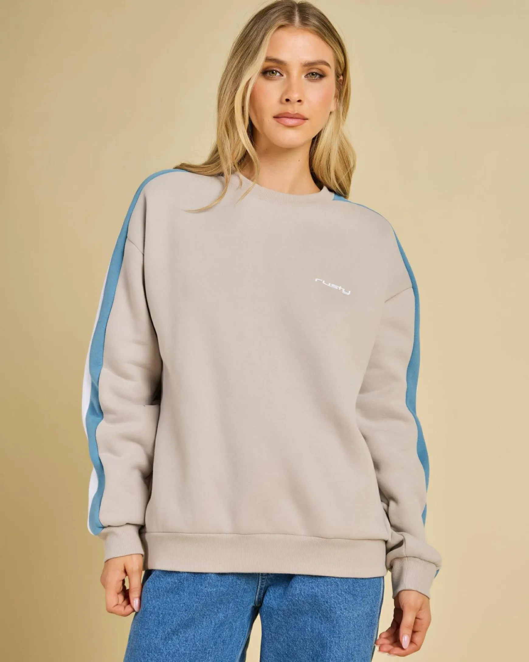 Racing Stripes 2.0 Crewneck Sweatshirt