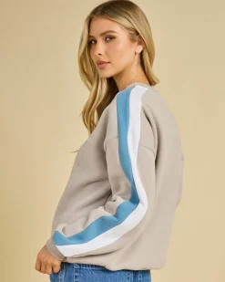 Racing Stripes 2.0 Crewneck Sweatshirt