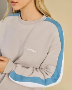 Racing Stripes 2.0 Crewneck Sweatshirt