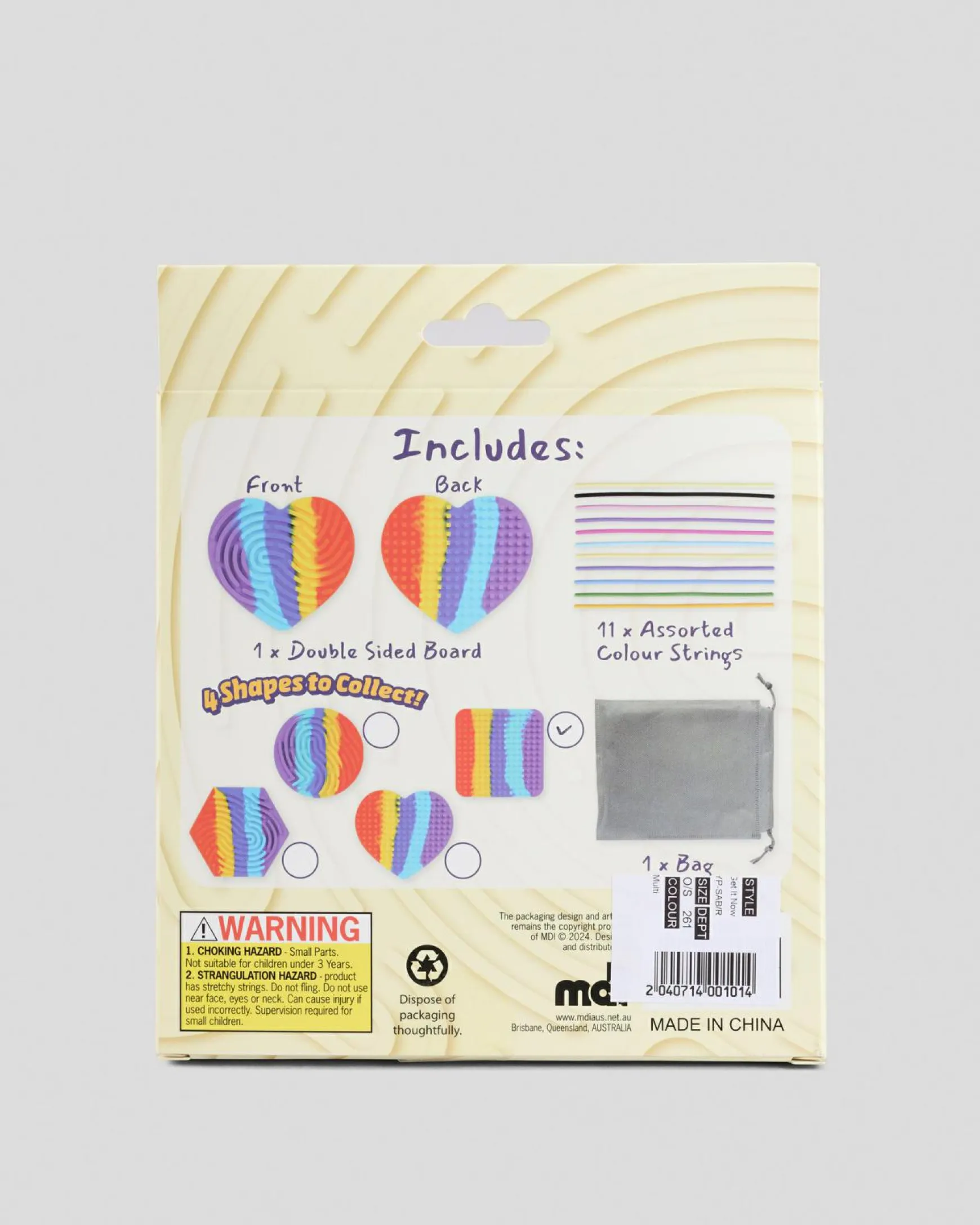 Rainbow Sensory Activity Board