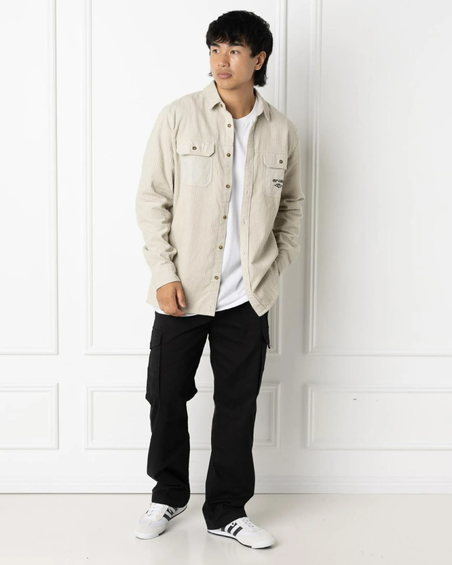 Raw Energy Cord Long Sleeve Shirt