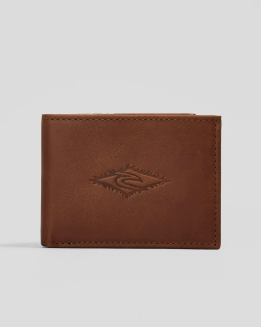 Raw Energy RFID Slim Leather Wallet