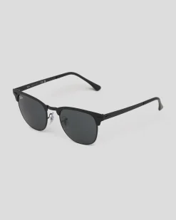 0RB3716 Clubmaster Metal Sunglasses