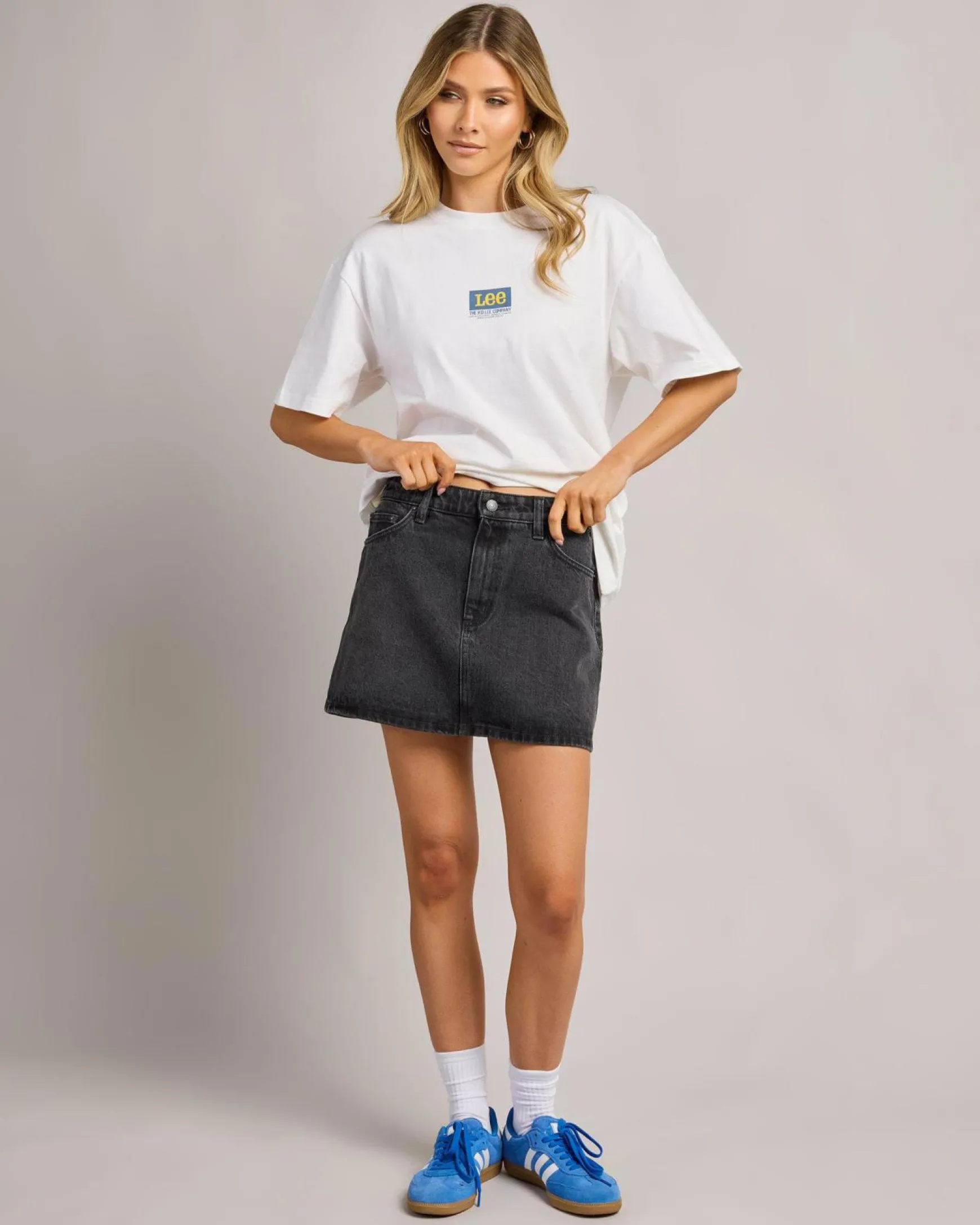 Relaxed Mini Skirt